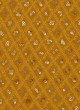 Yellow Cotton Silk Lucknowi Fabric